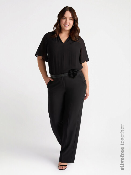 Fiorella Rubino Fiorella Rubino Blusa 2757T002249N033 Nero A-Line Fit