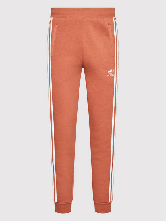 adidas Pantaloni da tuta adicolor Classics 3 Stripes HK7300 Arancione Slim Fit
