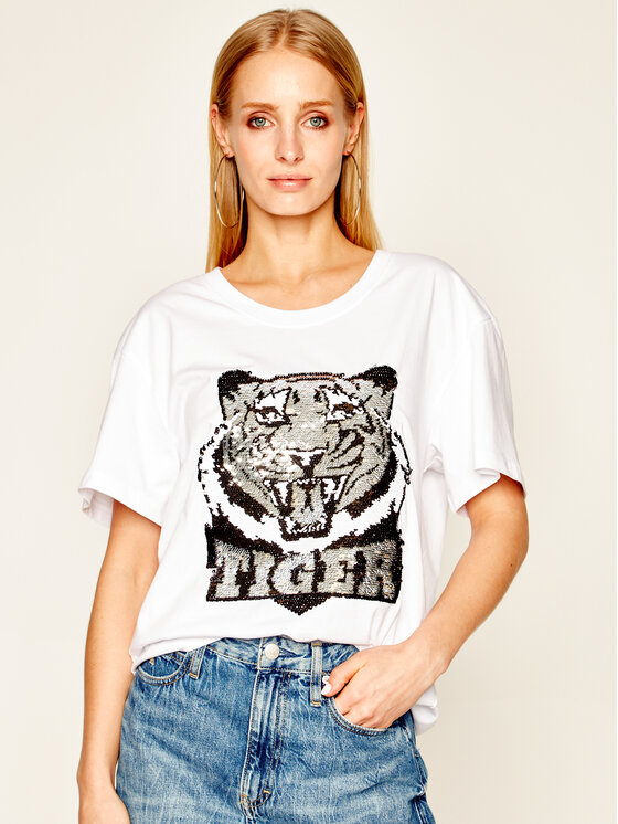 T-shirt Bassimi PGP20587TS Bianco Regular Fit