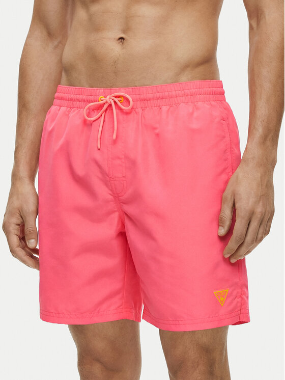 Guess Guess Badeshorts F6GT24 WG282 MEDIUM Rosa Regular Fit