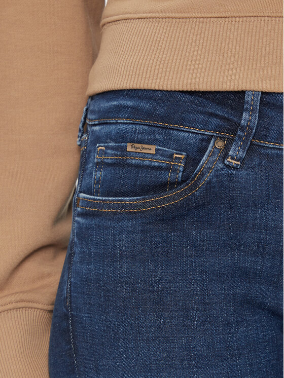 Pepe Jeans Pepe Jeans Blugi PL204583 Bleumarin Skinny Fit
