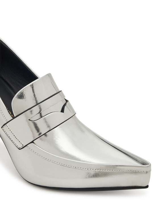 United Nude United Nude Poltopánky Gem Loafer Hi 1095514116 Strieborná