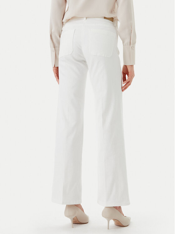 Olsen Olsen Traperice 14002252 Bijela Wide Leg