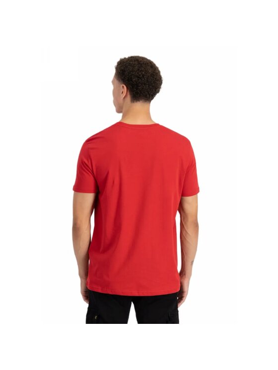 Alpha Industries Alpha Industries T-Shirt AI.118533-451 Červená Basic Fit