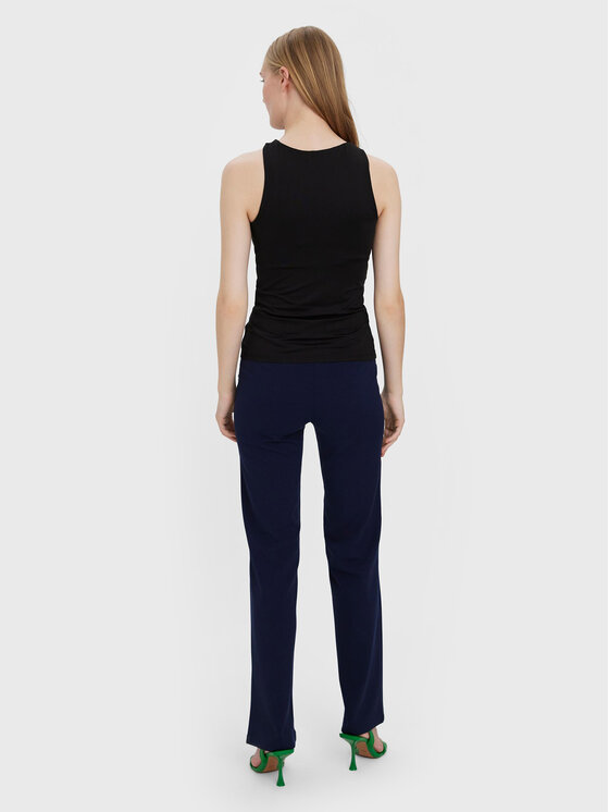 Vero Moda Vero Moda Top Bianca 10279787 Czarny Standard Fit