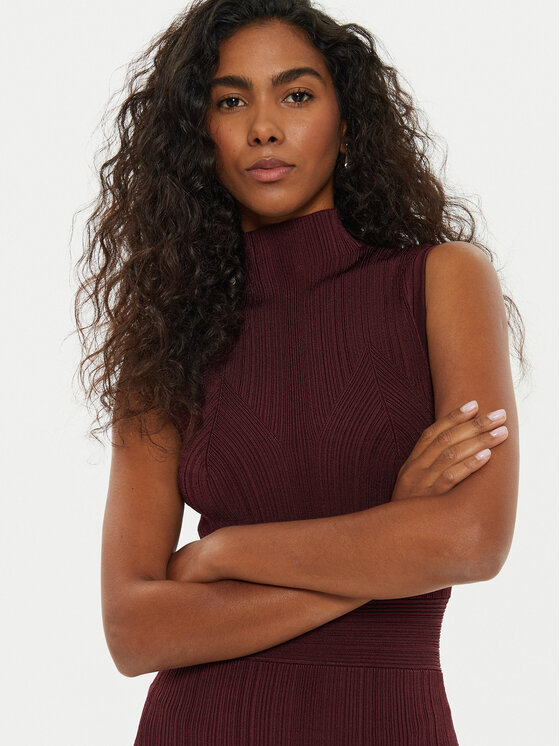 Marciano Guess Marciano Guess Cocktail obleka 4BGK30 5036Z Bordo rdeča Regular Fit