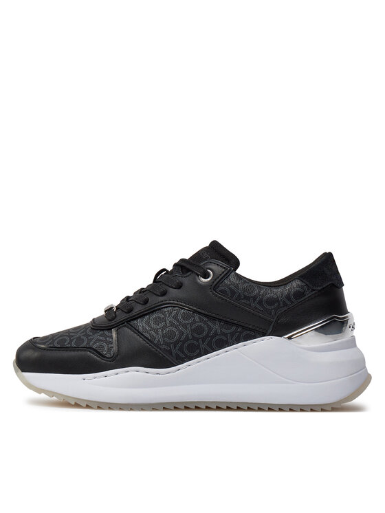 Calvin Klein Calvin Klein Αθλητικά Chunky Intern Wedge Lace Up- Mono HW0HW01439 Μαύρο