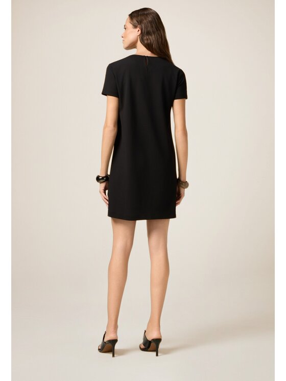 Oltre Oltre Vestito da giorno 7020R004974N033 Nero A-Line Fit