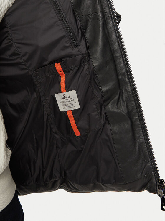 Milestone Milestone Odinė striukė Patrick 43104021080 Juoda Regular Fit