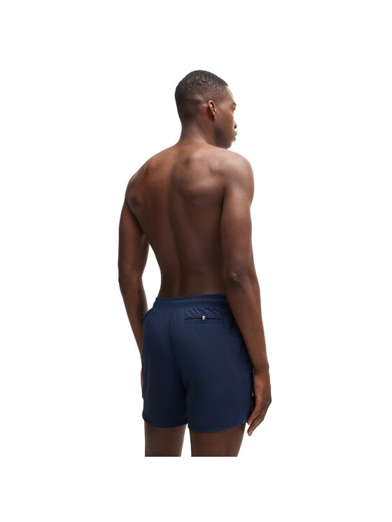 BOSS Boss Szorty kąpielowe 26058 Niebieski Comfort Fit