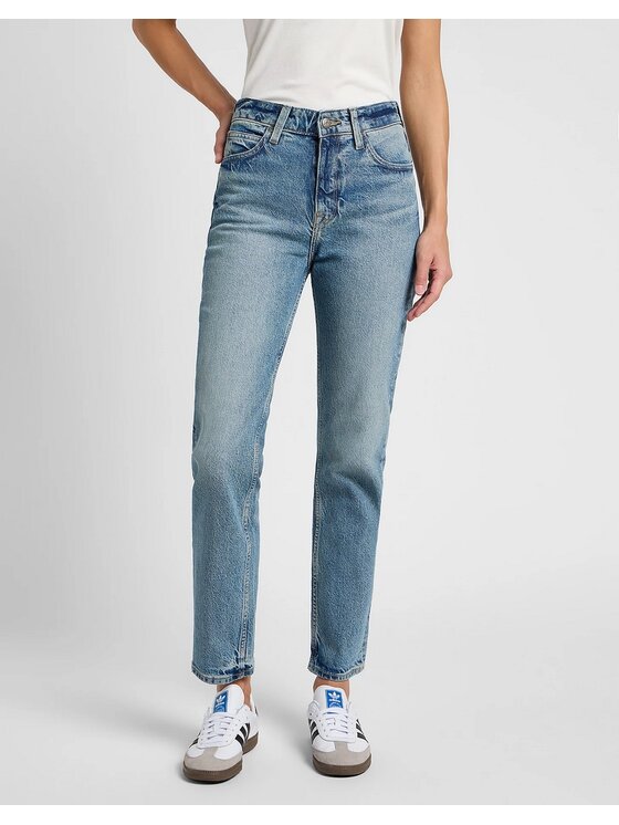 Lee Lee Jeansy 112360027 Niebieski Regular Fit