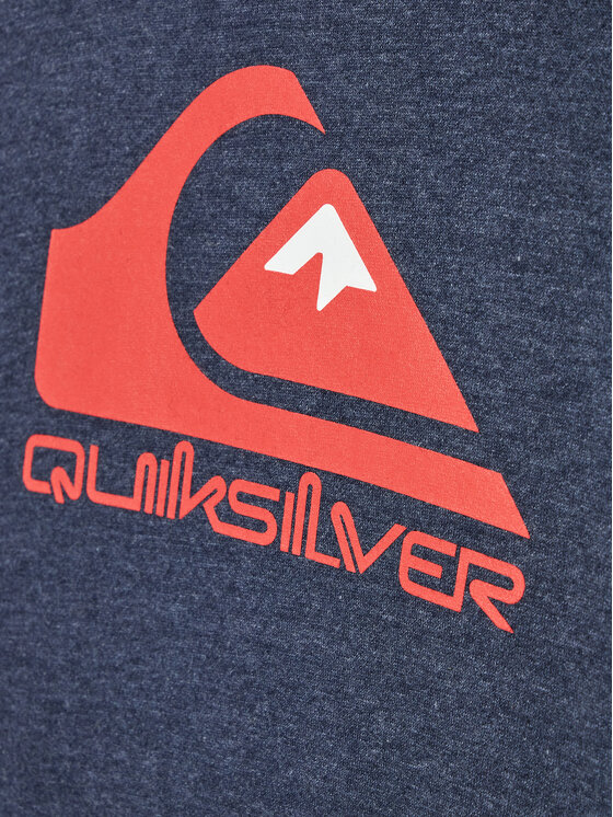 Quiksilver Quiksilver Majica dugih rukava Big Logo EQBFT03720 Tamnoplava Regular Fit
