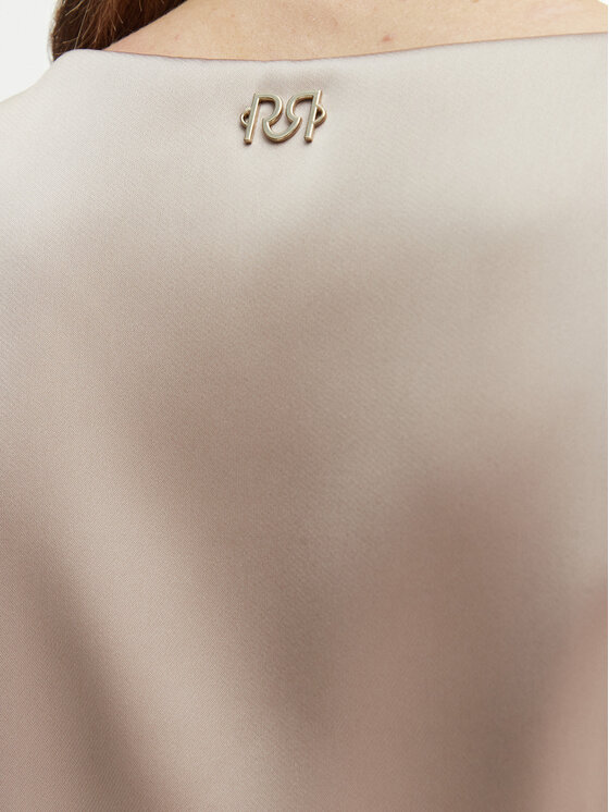 Rinascimento Rinascimento Μπλουζάκι CFC0127460003 Μπεζ Regular Fit