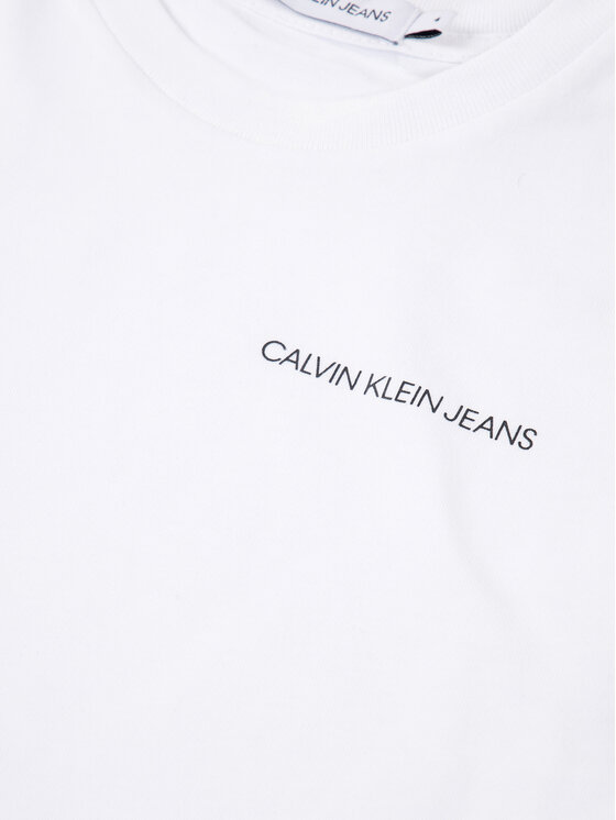 Calvin Klein Jeans Calvin Klein Jeans Tricou IB0IB00456 Alb Regular Fit