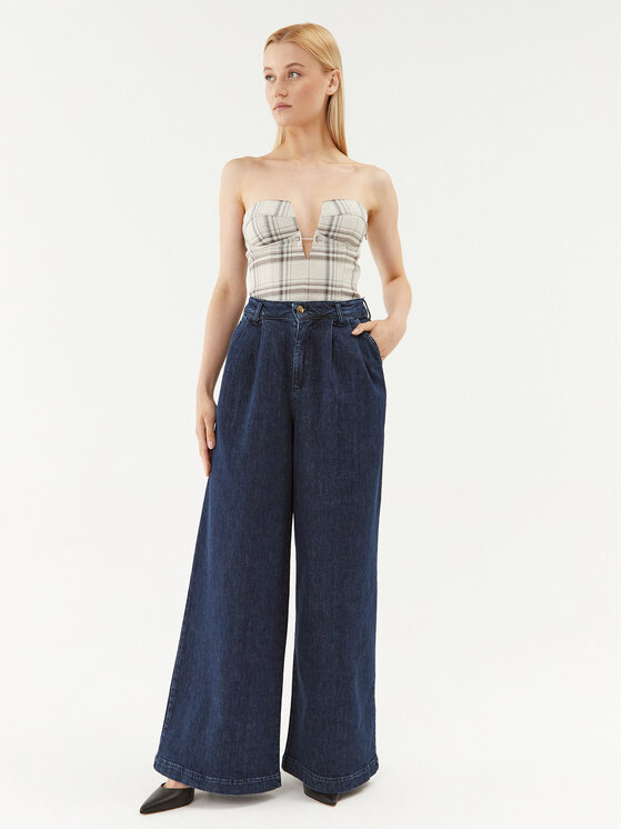 Rinascimento Rinascimento Τζιν CFC0115466003 Σκούρο μπλε Relaxed Fit