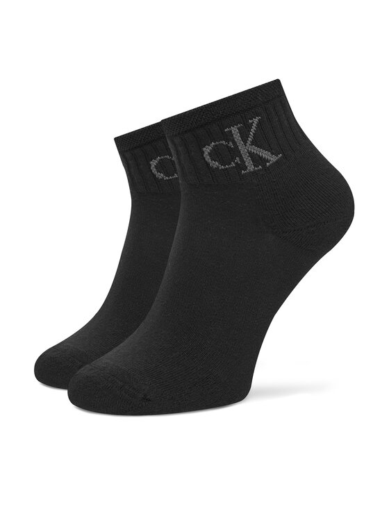 Calvin Klein Jeans Calvin Klein Jeans Набір з 2 пар низьких жіночих шкарпеток 701230599 Чорний