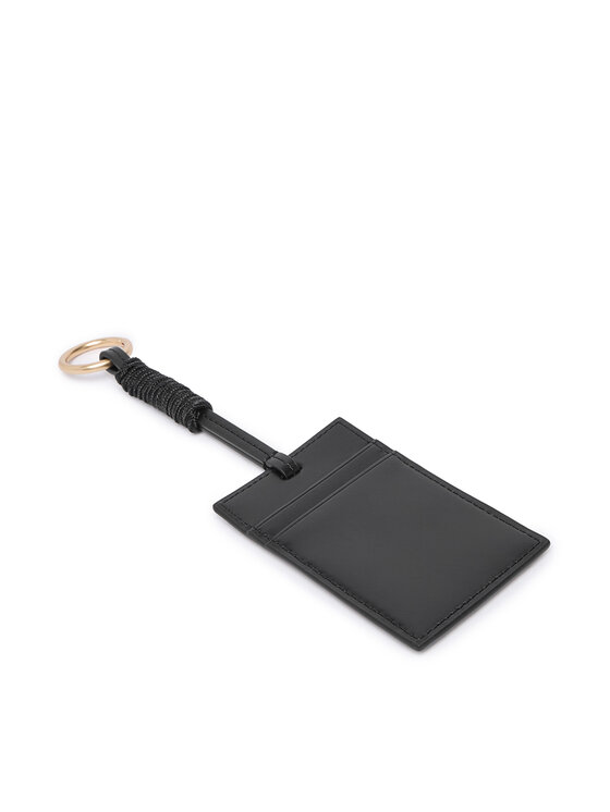 Calvin Klein Calvin Klein Θήκη πιστωτικών καρτών Foil Logo Lacing Cardcase Charm LV04F1259G Μαύρο