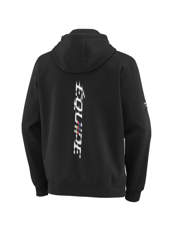 Salomon Salomon Bluza EQUIPE HOODIE M Czarny Regular Fit