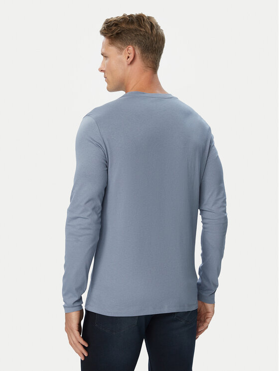 BOSS BOSS Longsleeve Tacs 50512111 Голубий Regular Fit