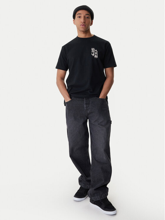 RVCA RVCA Póló All Seeing EVYZT00276 Fekete Regular Fit