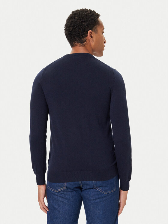 Guess Guess Džemperis M5YR26 Z0122 Tumši zils Slim Fit