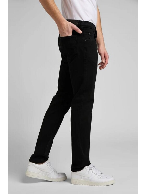 Lee Lee Jeansy L701PC47 Czarny Slim Fit