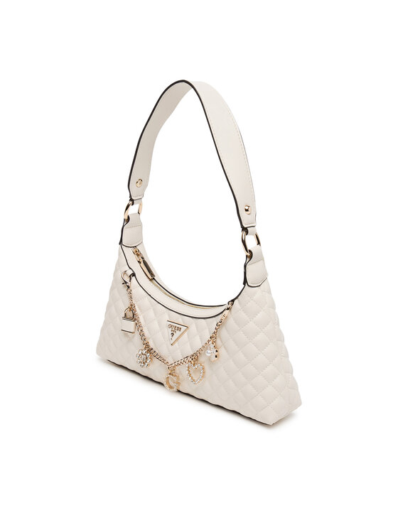 Guess Guess Táska Everlee HWEG86 79180 Ekru