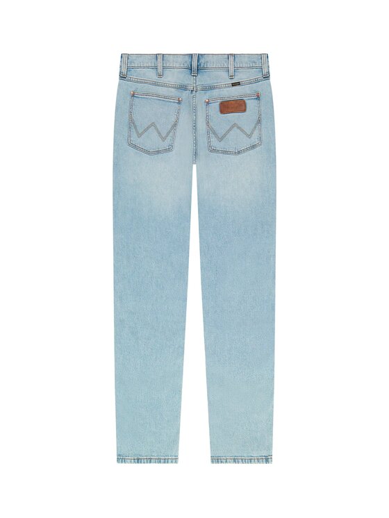 Wrangler Wrangler Jeansy LARSTON Niebieski Slim Fit