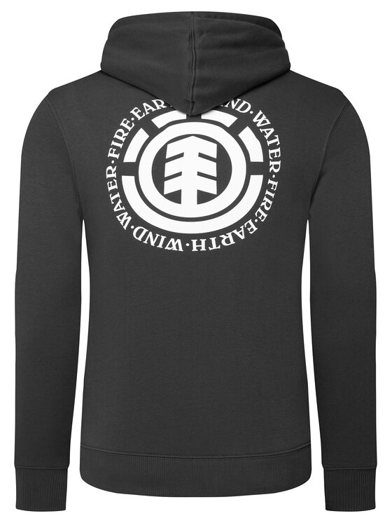 Element Element Bluză Seal ELYSF00295 Negru Regular Fit