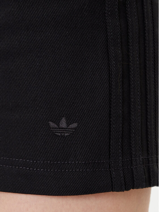 adidas adidas Spódnica jeansowa Firebird Utility JX7593 Czarny Regular Fit