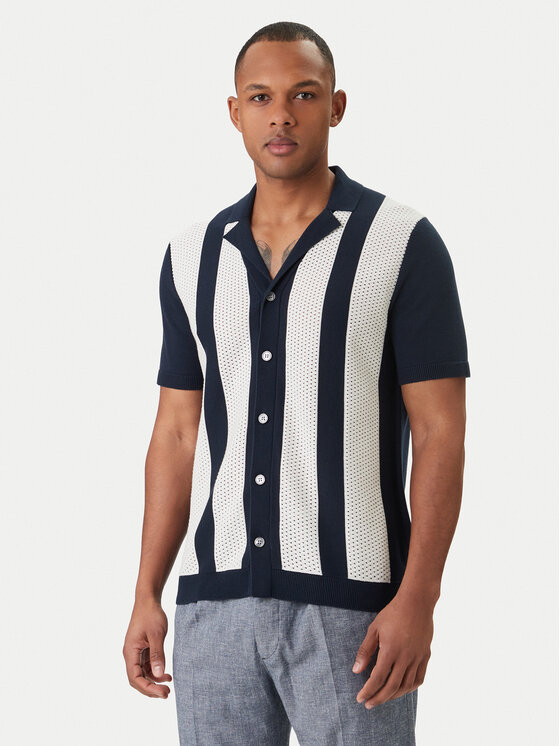 JOOP! JOOP! Camicia Galvo 30101514 Blu scuro Regular Fit