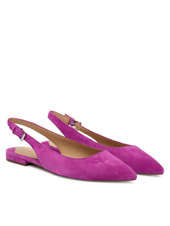 LAUREN RALPH LAUREN LAUREN RALPH LAUREN Ballerine Severn Calfskin 802967746007 Viola