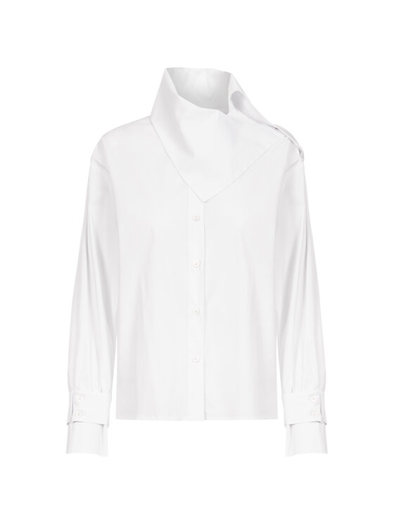 Deni Cler Milano Deni Cler Milano Bluzka T-DC-1475-F5-10-10-1 Biały Regular Fit