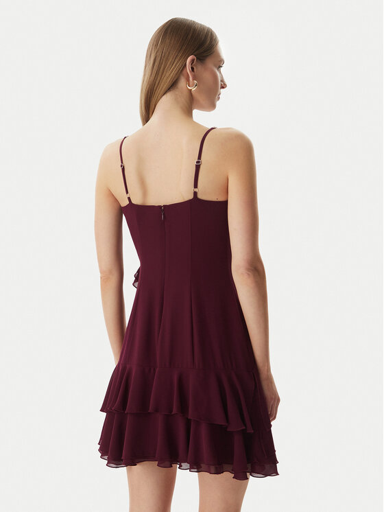 Morgan Morgan Kokteiļkleita 261-RDADOU Bordo Regular Fit