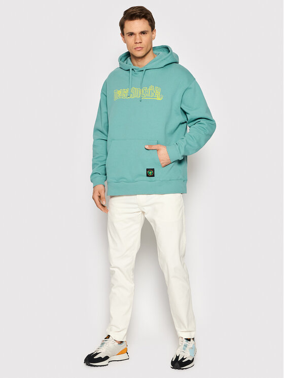 Felpa Idle DMP2281558 Blu Oversize