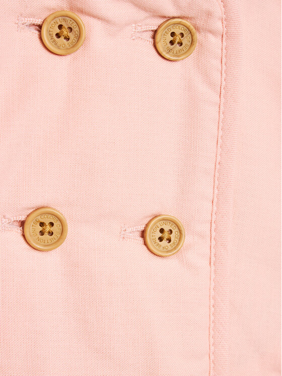 United Colors Of Benetton United Colors Of Benetton Übergangsmantel 26NZAN00C Rosa Regular Fit