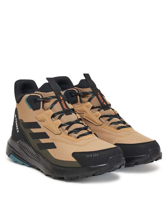 adidas adidas Trekkingi Terrex Anylander Mid Rain.Rdy JQ9963 Brązowy