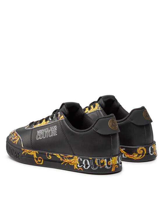 Versace Jeans Couture Versace Jeans Couture Sneakersy 76YA3SK6 Černá