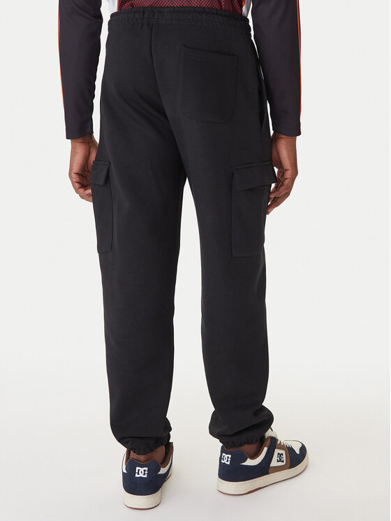 DC DC Sportinės kelnės EDYFB03094 Juoda Regular Fit