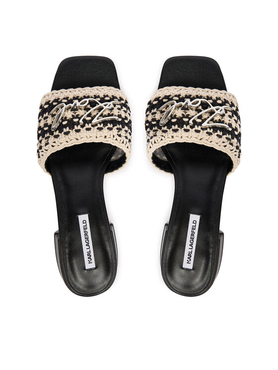 KARL LAGERFELD KARL LAGERFELD Nazouváky Petalo II KL80701C Černá