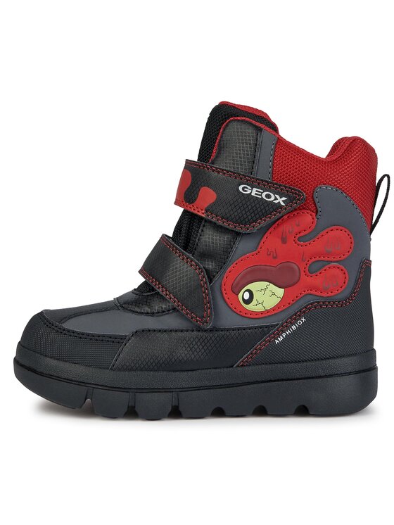 Geox Geox Μπότες Χιονιού J Willaboom Boy B Ab J36LFA 050FU C0048 S Μαύρο