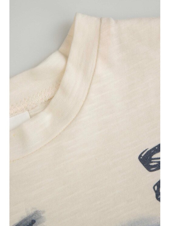 Coccodrillo Coccodrillo Komplet t-shirt i spodenki WC5117301XBK-022 Kolorowy Regular Fit