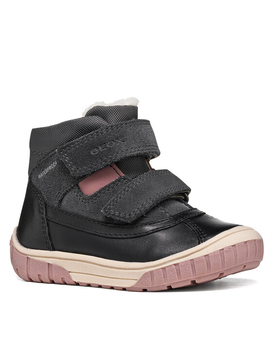 Geox Geox Zimski škornji B Omar Girl Wpf B462LC 04322 C0005 S Črna