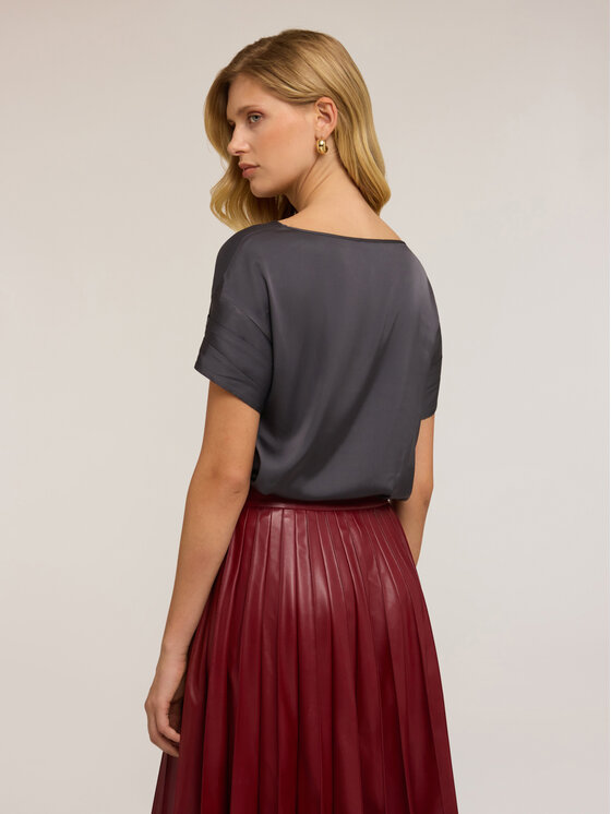 Motivi Motivi Blusa 2794W000736N013 Grigio Boxy Fit