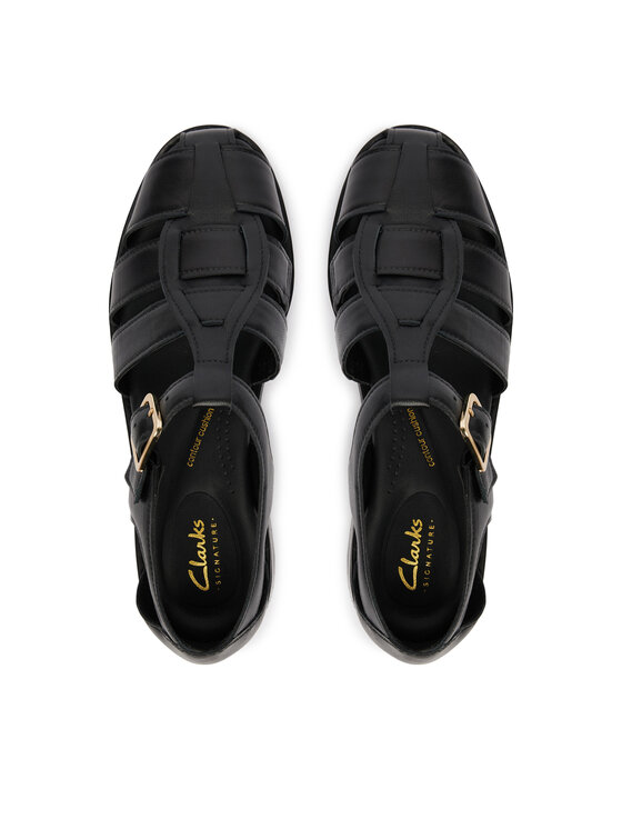 Clarks Clarks Sandały Hana Sun 26181215 Czarny