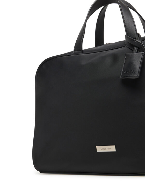 Calvin Klein Calvin Klein Чанта за лаптоп Sleek Large Commuter LV04D3144G Черен