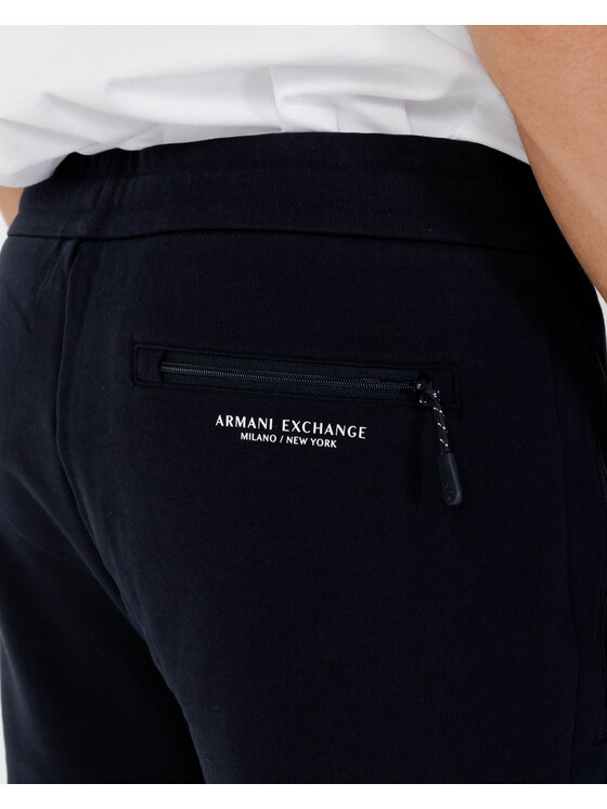 Armani Exchange Spodnie garniturowe 8NZP73 ZJKRZ Niebieski