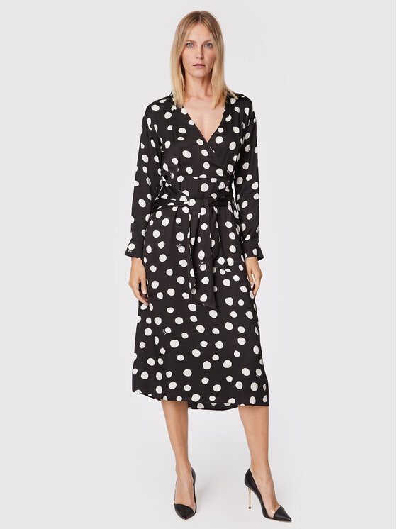 PINKO Pinko Rochie de zi Ausilia 1G188Q A04D Negru Relaxed Fit