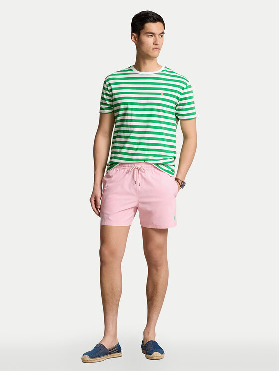 Polo Ralph Lauren Polo Ralph Lauren Szorty kąpielowe 710910260015 Różowy Slim Fit