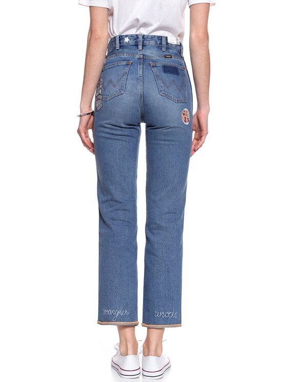 Wrangler Wrangler Jeans RETRO STRAIGHT Blu Straight Fit